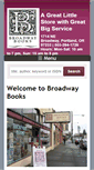 Mobile Screenshot of broadwaybooks.net